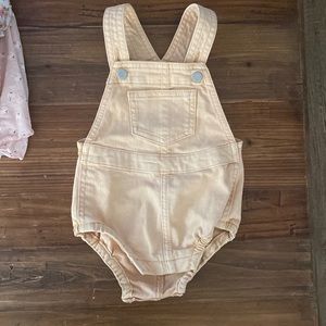 Old Navy denim overalls 6-12